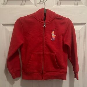 Polo by Ralph Lauren Kids Red Hoodie